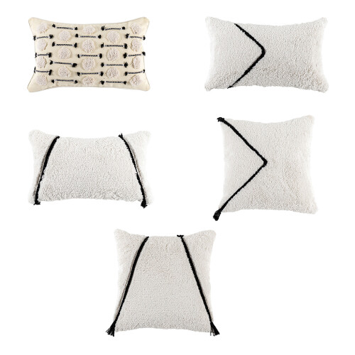 Coussin touffeté tissé moderne, pour étui, style Boho,-45*45-1 1