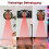 Laser Dart ThrowToe Line Marker 2 in 1 Adjustable Laser Throw Line and LED 6