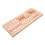 84 Keys Wireless Bluetooth Keyboard, 2000mAh, Milk Tea Color 14