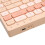 84 Keys Wireless Bluetooth Keyboard, 2000mAh, Milk Tea Color 10