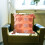 Housse de coussin carrée à pompons décoratifs style-Orange 5