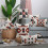 Oreiller touffeté géométrique Boho, pour étui, pompon-6 2