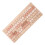 84 Keys Wireless Bluetooth Keyboard, 2000mAh, Milk Tea Color 8