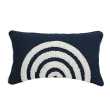 Housse de coussin lombaire géométrique minimaliste moderne,-5