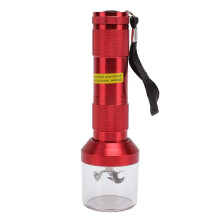 Grinder Leictreach Miniature, Fiacla Casadh Géar Miotail Thapa le haghaidh Meilt Éifeachtach, Grinder Luibheanna Tobac Leictreach le Cumhacht