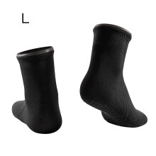 Calcetines de neopreno para buceo y snorkel, calcetines cálidos y resistentes a la arena con cierre de velcro, 3 mm de grosor, protección térmica,