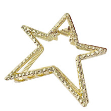 Artigli robusti e denti ad incastro, tengono saldamente i capelli con sicurezza, fermagli per capelli a forma di stella con strass scintillanti,