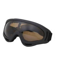 Motorcycle Goggles for Dirt Bike ATV Motocross Riding, Offroad Protective Windproof Design with Transparent Lenses and Foam Protection, UV Protective