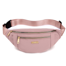 Bæltetaske til kvinder og mænd, nylonpolyesterstof af høj kvalitet, crossbody-taske med justerbar rem, stor kapacitet og vandafvisende, ideel til