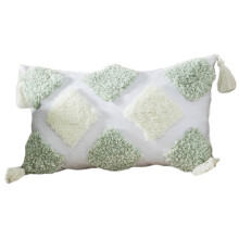 Coussin touffeté tissé de style pastoral pour étui avec-3006