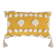 Coussin à franges touffeté de style nordique pour étui-4-30*50