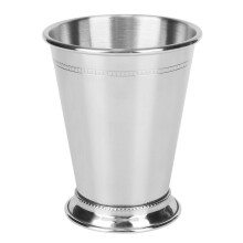 Metal Cocktail Glass with Mirror-like Finish, Dishwasher-Safe Sturdy Construction Handmade Aesthetic for Elegant Drink Presentation