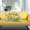 Housse de coussin brodée de fleurs, housse de coussin-Jonquille 6