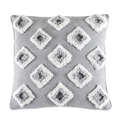 Housse de coussin décorative style Boho, carrée, douce,-3