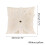 Housse de coussin décorative en lin de Style nordique, pour-UN 4