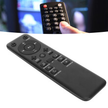 Controle remoto de substituição compatível com sistemas Soundbar 5.1, 3.1 e 2.1. Fabricado em ABS de alta qualidade, com design durável e