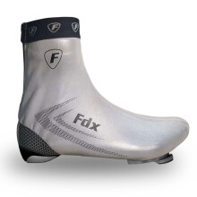 FDX Reflective Cycling Overshoes, Waterproof Bike Shoe Covers, Windproof Lightweight All Season Gaiters for Men and Women - Road Biking, MTB, Hi Viz