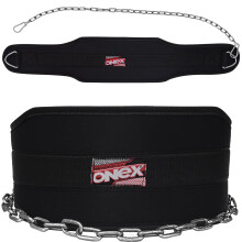 Dipping Belt Gym Powerlifting Weightlifting Back Vest Chain Support Belts - Fitness Strength Training Bodybuilding Dip Workout Exercise