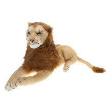 Simulation Animal Lion Sofa Pillow PP Cotton Plush Toy Cougar-M
