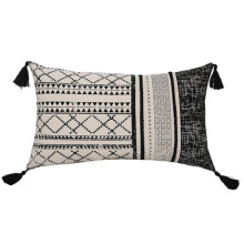 Morocco Style Jacquard Lumbar Throw Pillow for Case with-91P