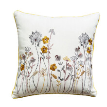 Cushion Cover Cotton Linen Pillow Covers for-450mm*450mm Beige