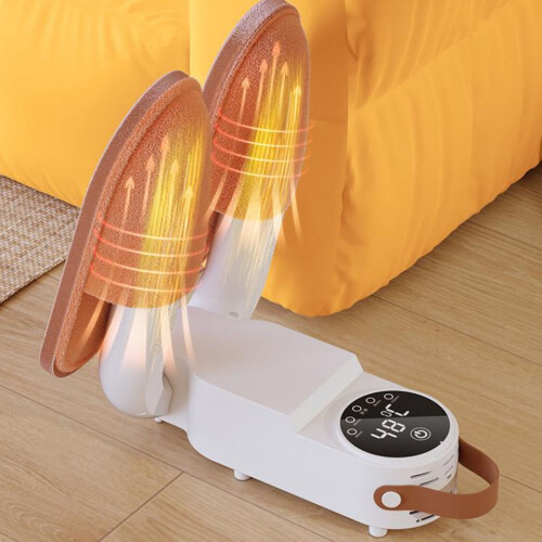 White Extendable Portable Boot Dryer with Touch Timer & Deodorizer 220V UK Plug 2