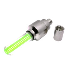 LED Tire Light Waterproof Motion Activated Bike Safety Light Enhance Visibility Stylish Tire Valve Cap Universal Fitment Durable Stainless Steel Night