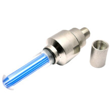 LED Tire Light Waterproof Motion Activated Bike Safety Light Enhance Visibility Stylish Tire Valve Cap Universal Fitment Durable Stainless Steel Night