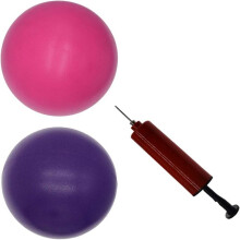 Anti-Burst Mini-träningsboll, professionell bärbar pilatesboll, förbättra dina yogapass med vår hållbara och kompakta 9-tums träningsboll, Core