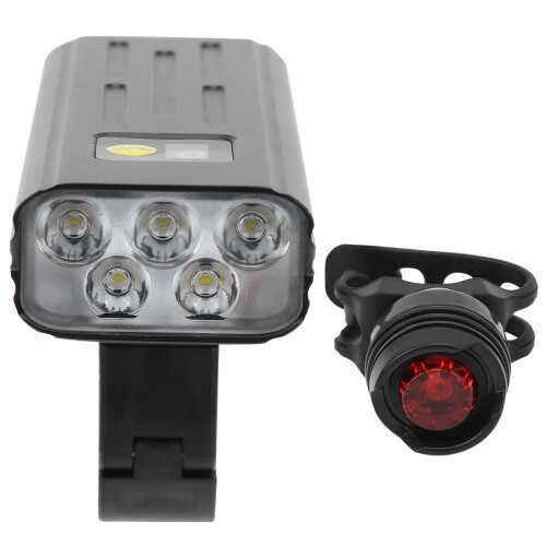 Επαναφορτιζόμενα φώτα ποδηλάτου USB LED, πίσω φως ποδηλάτου, αδιάβροχο, ορατότητα 180 1