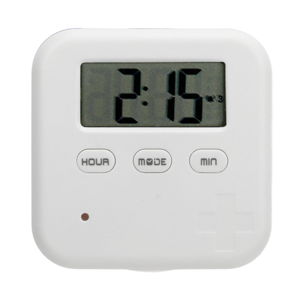 Pill Reminder Organizer with Alarm, Medication Reminder Alarm Automated Portable Pills Case, Portable Pillboxes with Vibration Alarm Timer Function, f