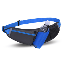 Cinto de hidratação para corrida com design refletivo, bolsa de cintura com alça ajustável para homens e mulheres, ideal para atividades ao ar