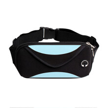 Crossbody Fanny Pack, Adjustable Strap Neoprene Waist Bag with Water Resistant Material, Ideal for Outdoor Activities and Travel