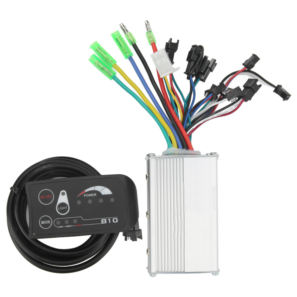 48V 250W/350W Electric Bike Controller Kit With 810 Led Display 8151373800659