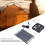 Portable Solar Charger Panel, Waterproof High Conversion Efficiency Polysilicon 6W 12V Solar Panel with DC5521 Output USB Regulator for Outdoor 6