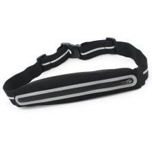 Ultra-light Sports Invisible Body Bag For Multi-function Use, Water Resistant Waist Pack With Reflective Strip And Adjustable Waistband For Outdoor Fi