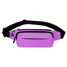 Pochete elegante e impermeável com alça ajustável para viagens, esportes e corrida, ideal para diversas formas de transporte.