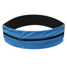 Waist Pack Belt, Slim Running Belt No Bouncing Fanny Pack with Reflectors for Safe Night Running, Adjustable Waist Strap for Women Men (Breathable Str