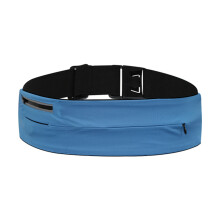 Running Belt, Adjustable Waist Pack with Dual Pouch Design, Sweatproof and Weather-Resistant, for Men & Women (Fits Waists 23"-51")