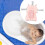 Αντιολισθητικό χαλάκι μπάνιου μωρού με υλικό φιλικό προς το δέρμα, μαλακό, 3