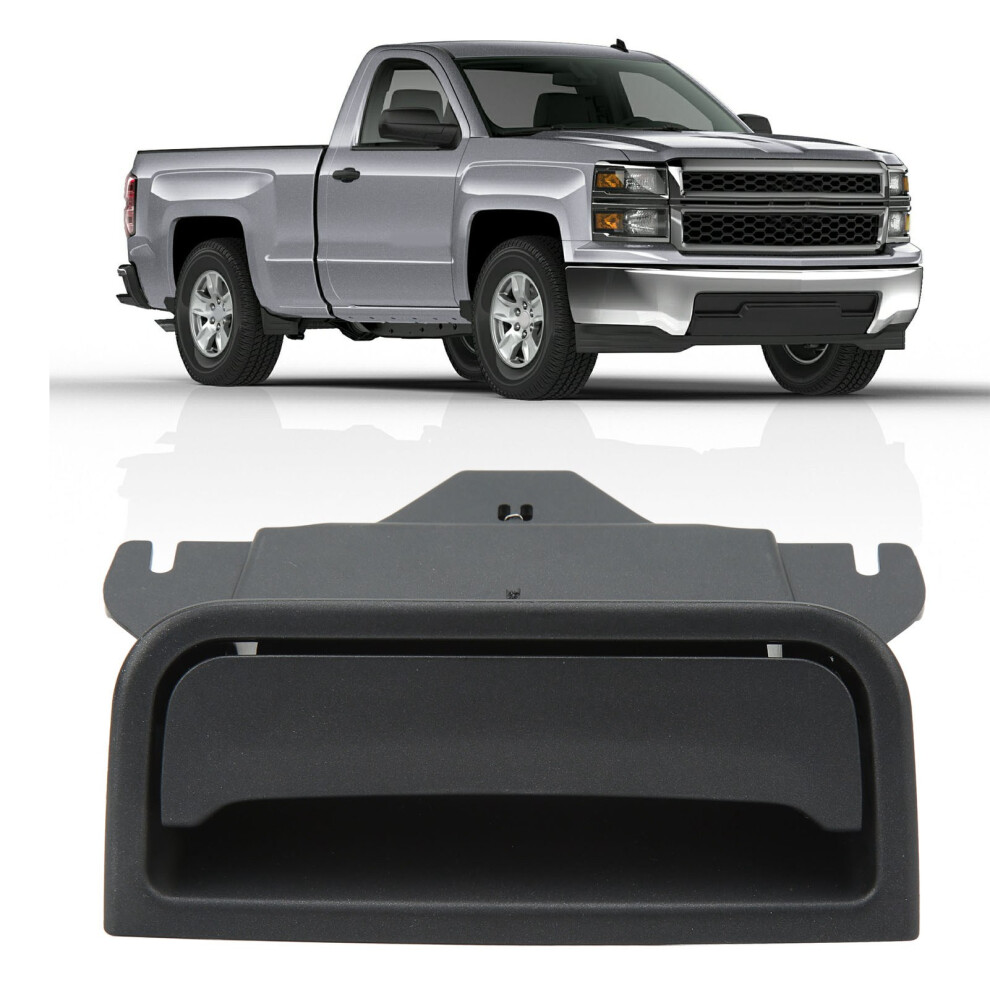 Center Console Armrest Latch Handle For Silverado 1500 2014-2018 Black 4001371077239