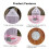 White Circular Iron Frame Butterfly Cage, 21cm Diameter, Lightweight 11