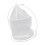 White Circular Iron Frame Butterfly Cage, 21cm Diameter, Lightweight 7