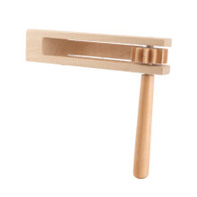 Langlebiges Holz-Rasselinstrument für Sportveranstaltungen & Partys