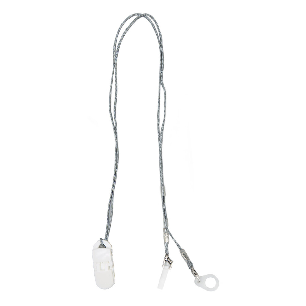 Sound Aid Sound Amplifiers Clip Lanyard Rope White Portable Security Cord