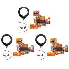 3X Módulo SI4732 V6.8 FPC Modificado + Antena de Loop para Recepção de Banda Completa/Banda Lateral Única Quansheng UVK5 K6 de Ondas Curtas