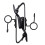 15 Pcs Ring  7.5 mm Microphone Clip Holder Tie Clip Collar Clip Practical (Black) 6
