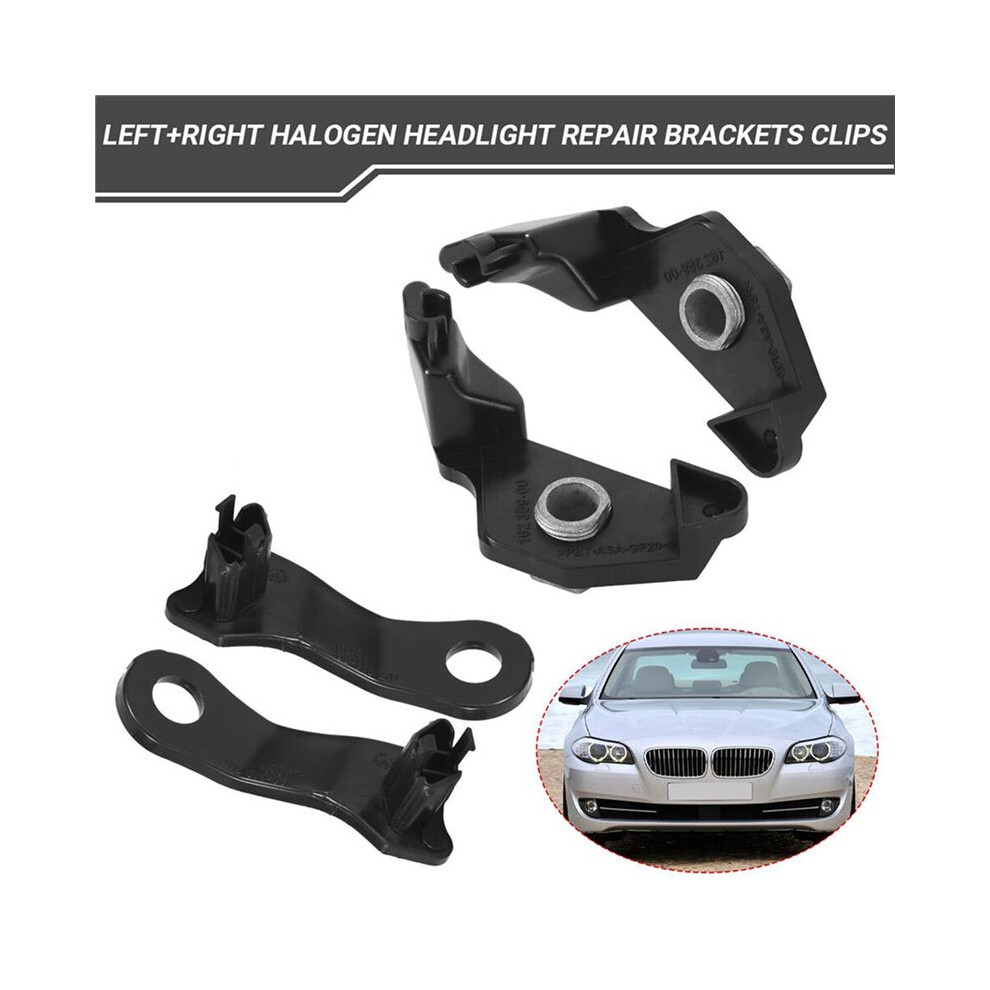 10Pair Front Headlight Bracket Repair Kits For E60 E61 525I 530Xi 540I 545I 550I 2003-2010 63126941478 63126942478 6031910149224
