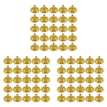 75 Piezas de Oro  Soporte de Bandera de Mano Base de Mesa Base de Bandera Bar Restaurante Fiesta Conferencias Decoración de Pantalla de Escritorio