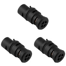 3X Oil Cooler Radiator Coolant Expansion Thermostat Tank for  E46 X3 E53 E83 E85 17111437362